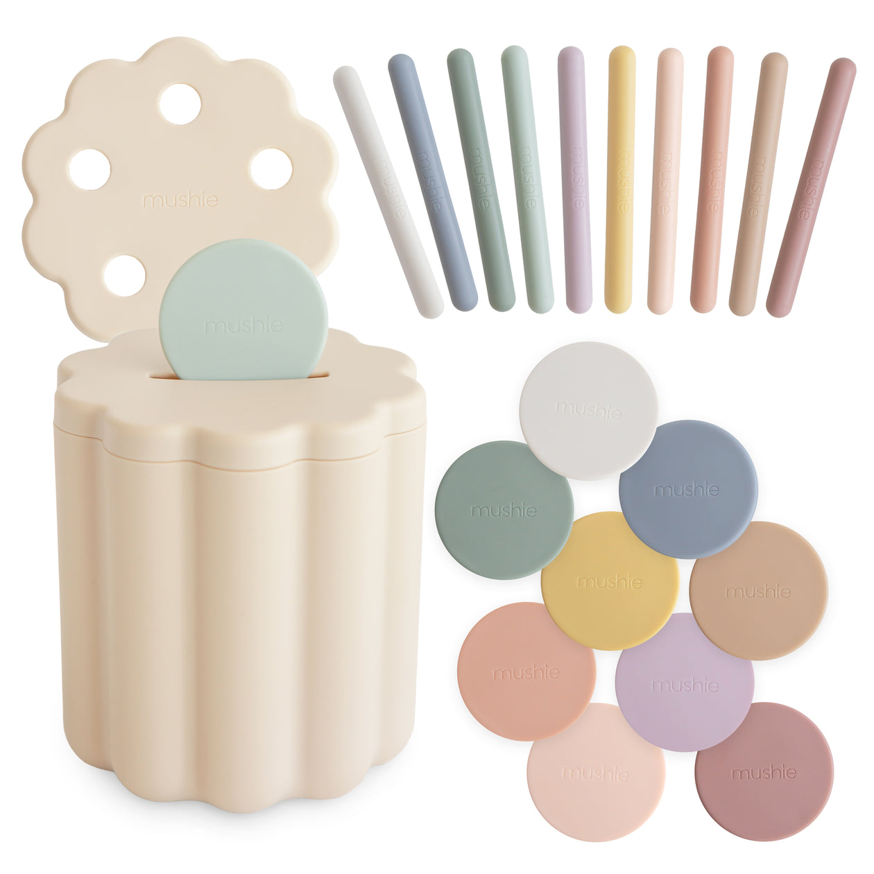 Mushie | Educatief speelgoed | Sorteer box