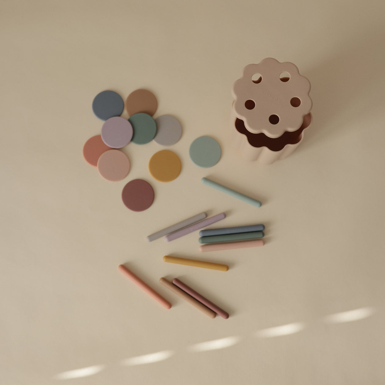 Mushie | Educatief speelgoed | Sorteer box - Afbeelding 2